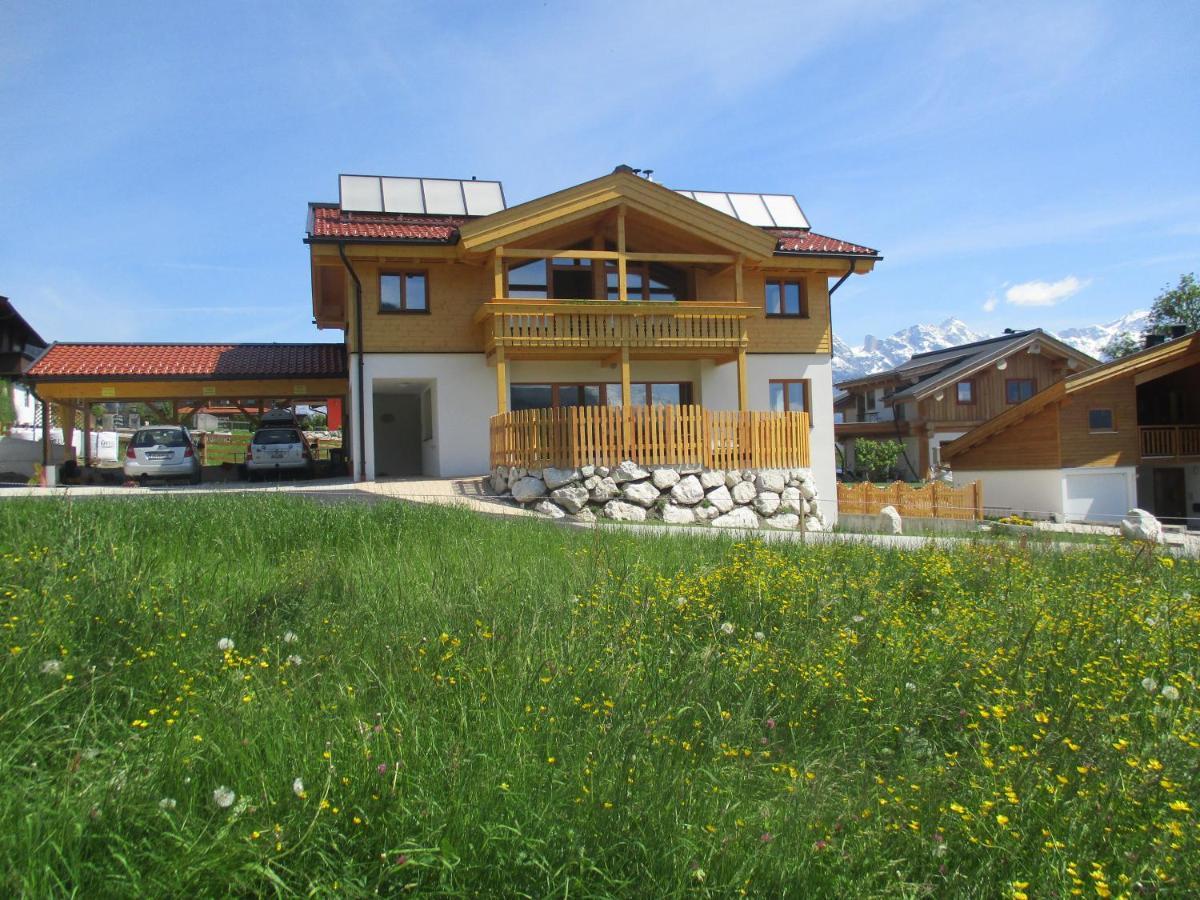 Penthousewohnung Mit Garten Sauna Pool Maishofen Esterno foto